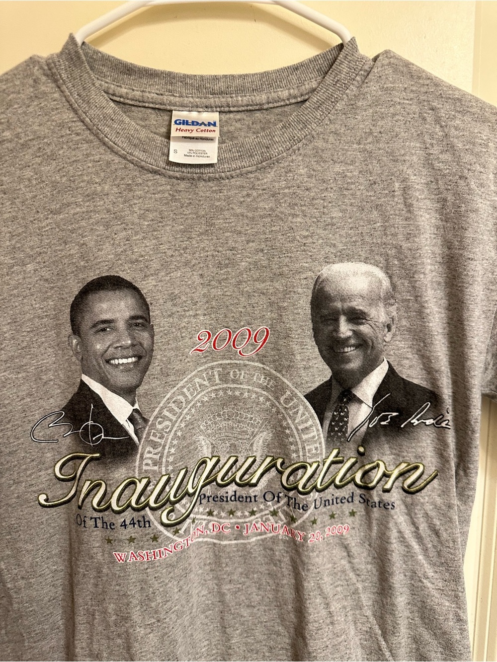 Gildan Gray 2009 Inauguration Graphic Tee